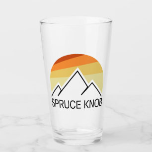 Spruce Knob West Virginia Retro Glaskopp