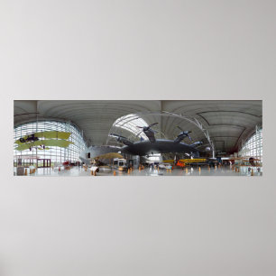 Spruce panorama för gås 360 poster
