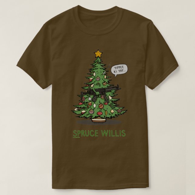 Spruce Willis Gift Halloween Day Thanksgiving Chri T Shirt (Design framsida)