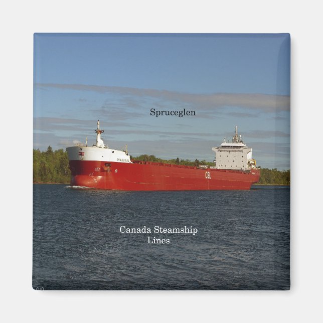 Spruceglen magnet (Framsidan)
