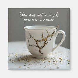 sprucken trasig tekop inspiration Magnet