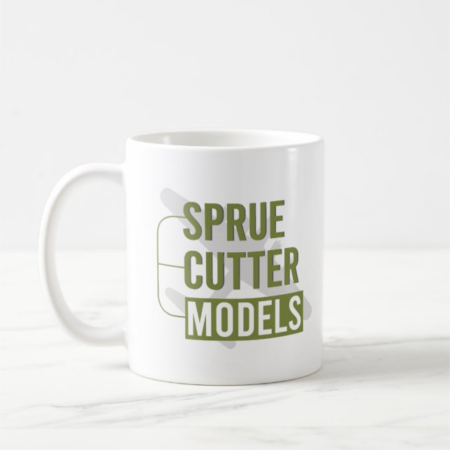 Sprue Cutter Models-kaffe Mugg (Vänster)