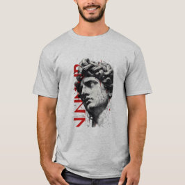 Sprung marmorbyst Sopor Polka Konst T-Shirt