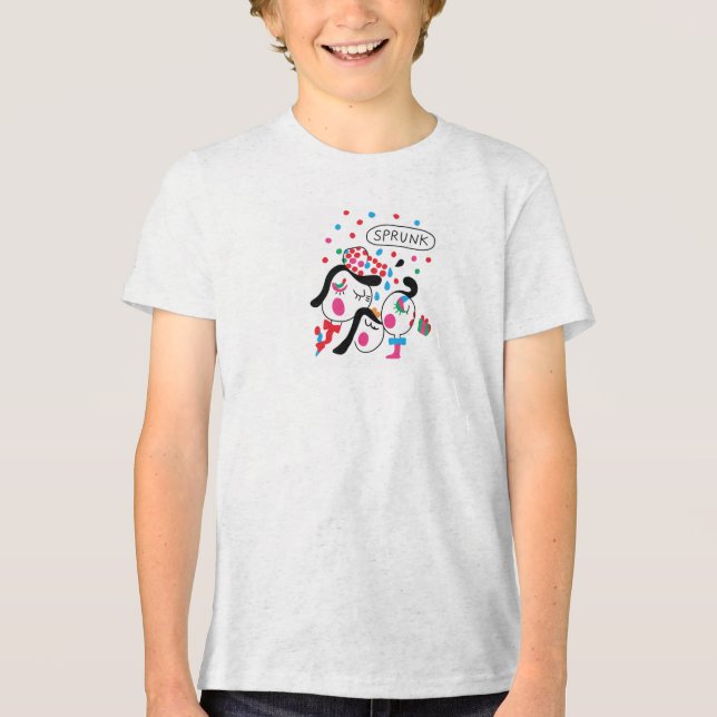 Sprunki Firande - Child Art av Yuho T Shirt (Framsida)