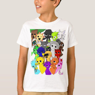 Sprunki Group! | Simon Oren Funbot Pinki Wenda Jev T Shirt