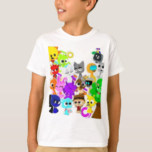 Sprunki Group! Simon Oren Rolighetsrobot Pinki W T Shirt
