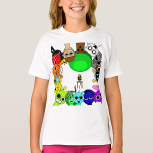 Sprunki Kul med Simon Oren Pinki T Shirt