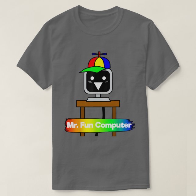 Sprunki Mr Roligt Computer T Shirt (Design framsida)