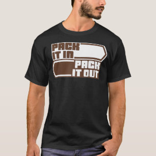 SPRUTA IN DEN, SLÅ UT DEN - Lämna Ingen etikett fö T Shirt