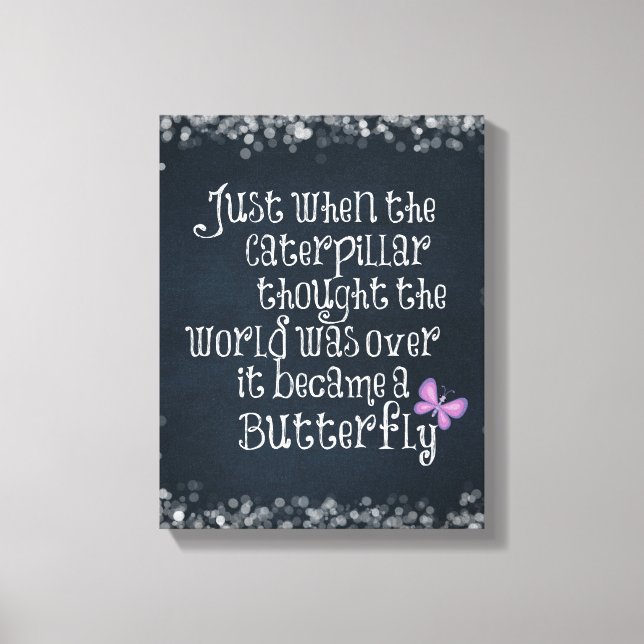 Sprutflurofsoffert i den inspirerande vattenpelare canvastryck (Framsida)