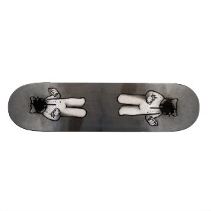 sprutmålningsfärg skateboard bräda 21,5 cm