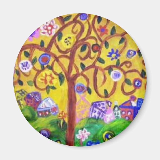 SPRUTTIDSMAGNET MAGNET (Framsidan)