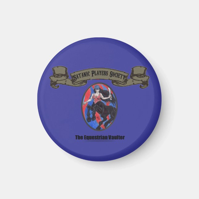 SPS Equestrian Vaulter Magnet (Framsidan)