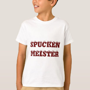 Spucken Meister, Spittmästare på tyska Tee Shirt