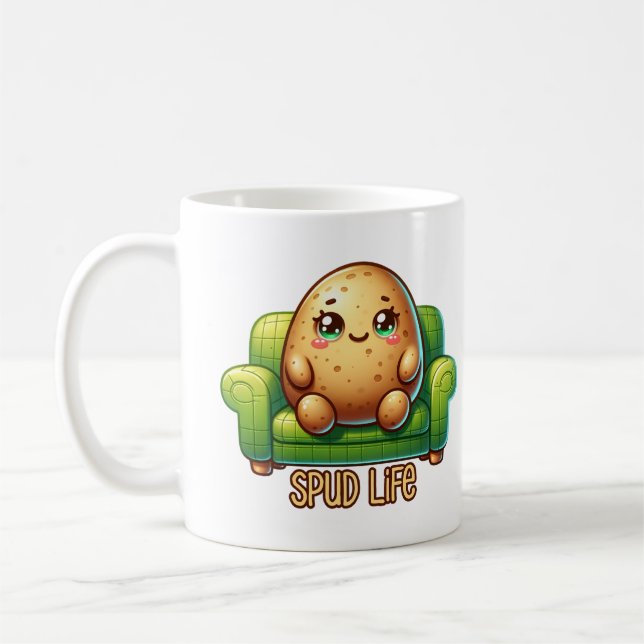 Spud Life, Couch Potato Kaffemugg (Vänster)