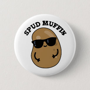 Spud Muffin Cute Potato Pun Knapp