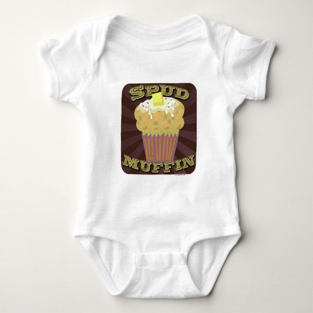 Spud Muffin Tee Shirt (Framsida)