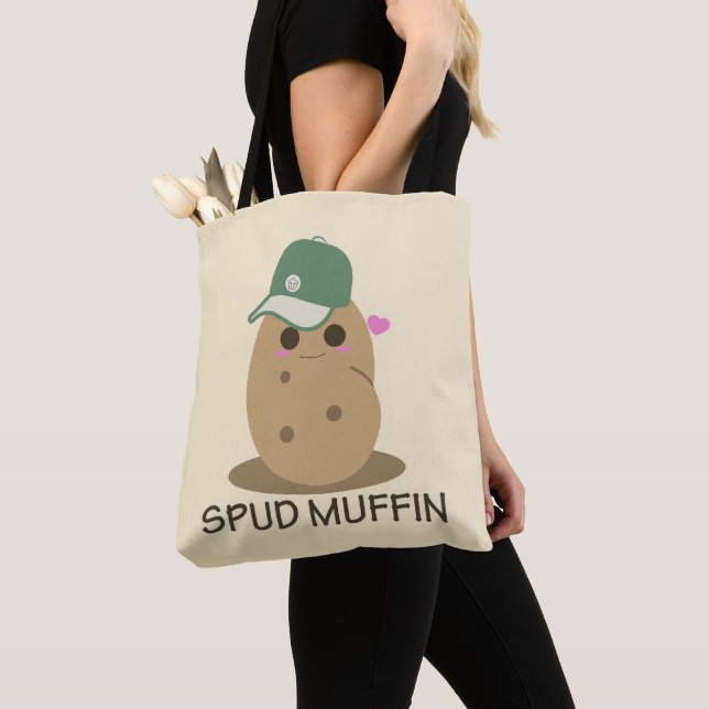 Spud Muffin Tygkasse (Närbild)