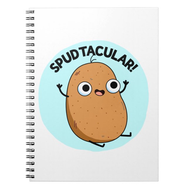Spudtacular Funny Potato Pun Anteckningsbok (Framsidan)