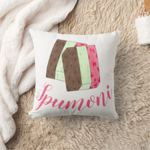 Spumoni Italienska Gelato Ice Cream Dessert Spumon Kudde