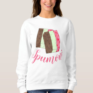 Spumoni Italienska Gelato Ice Cream Dessert Spumon T Shirt