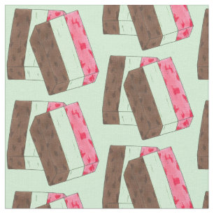 Spumoni Italienska Gelato Ice Cream Dessert Spumon Tyg
