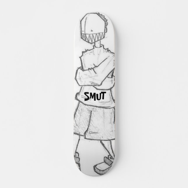 SPUN MONKEY SMUT SKATEBOARDS - GALNA (Framsida)