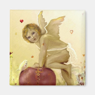 Spunky Cupid Magnet