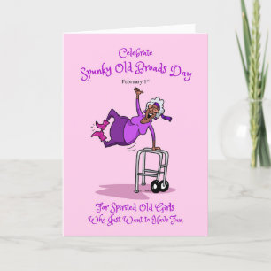 Spunky Old Broads Day 1:a Black Dam Helgkort