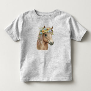 Spunky Pony Flower Krona Child's Tee