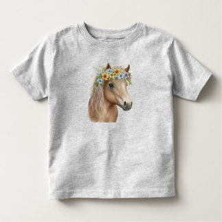 Spunky Pony Flower Krona Child's Tee