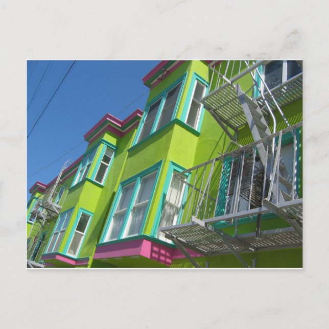 Spunky San Francisco Vykort (Framsida)