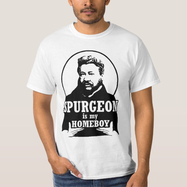 Spurgeon är min homeboy t shirt (Framsida)