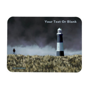 Spurn Point fyr Postkort Magnet