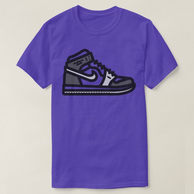 Spurs Basketball Sneakers T Shirt (Design framsida)