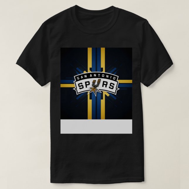 Spurs Retro TShirt T Shirt (Design framsida)