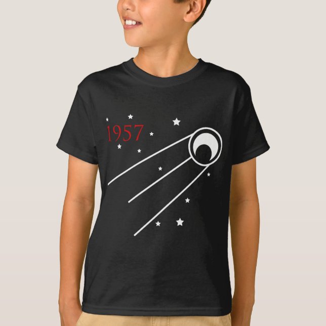 Sputnik 1957 tee shirt (Framsida)