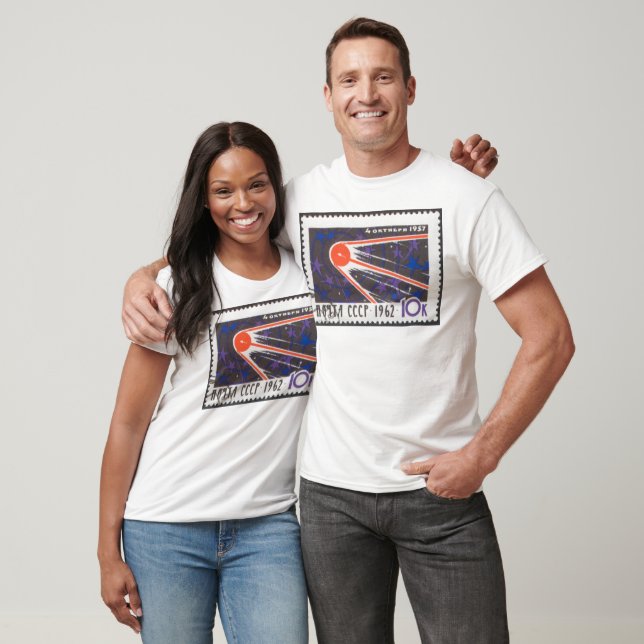 Sputnik 1 5:e årsdagen 1962 tee (Unisex)