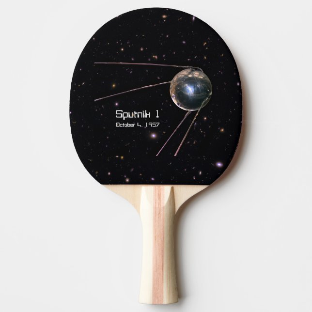 Sputnik 1 Earth Satellite Pingisracket (Framsidan)