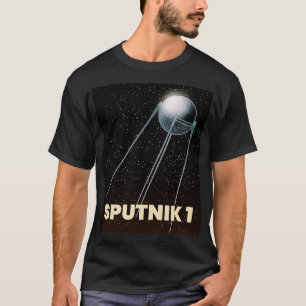sputnik 1 första satellit t shirt