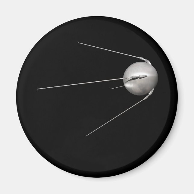 sputnik 1 magnet (Framsidan)
