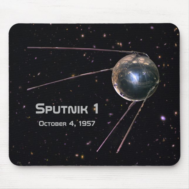 Sputnik 1 Satellite Musmatta (Framsidan)