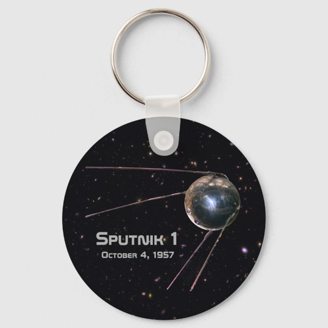 Sputnik 1 Satellite Nyckelring (Framsida)