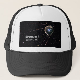 Sputnik 1 Satellite Truckerkeps