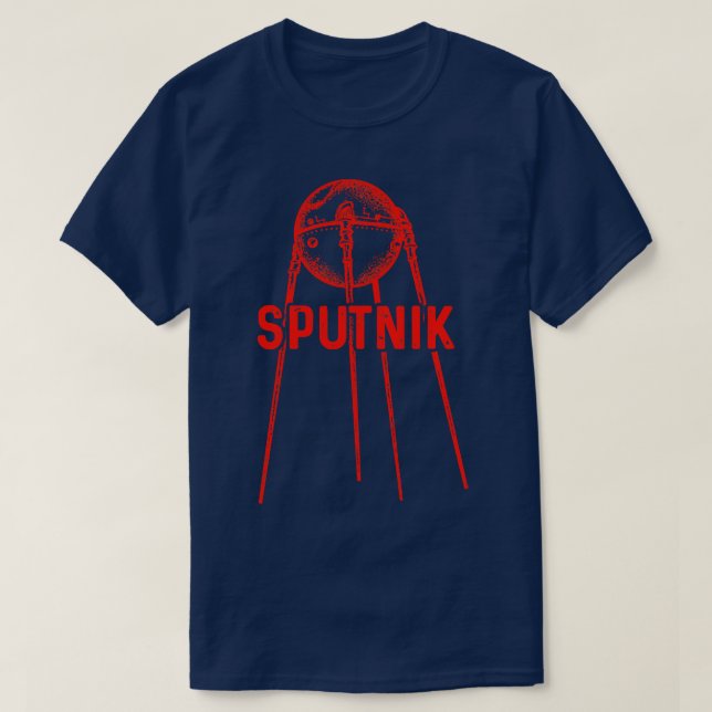 Sputnik 1 SatellitSovjetunionen 1957 3 T Shirt (Design framsida)