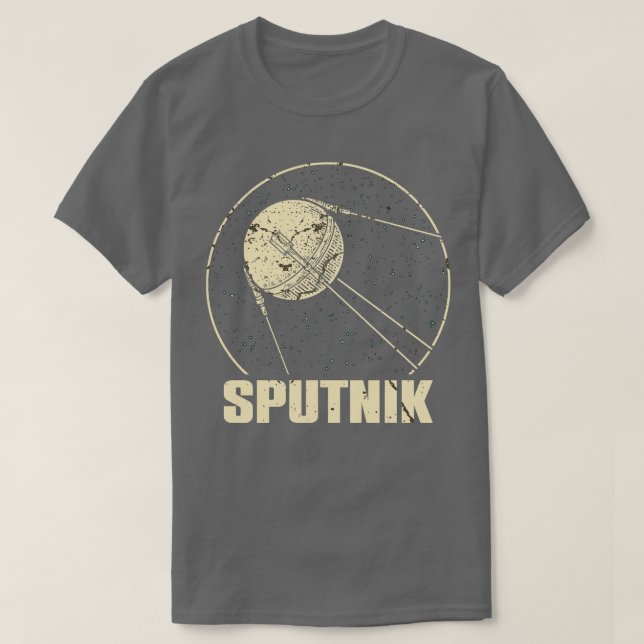 Sputnik 1 SatellitSovjetunionen 1957 5 T Shirt (Design framsida)