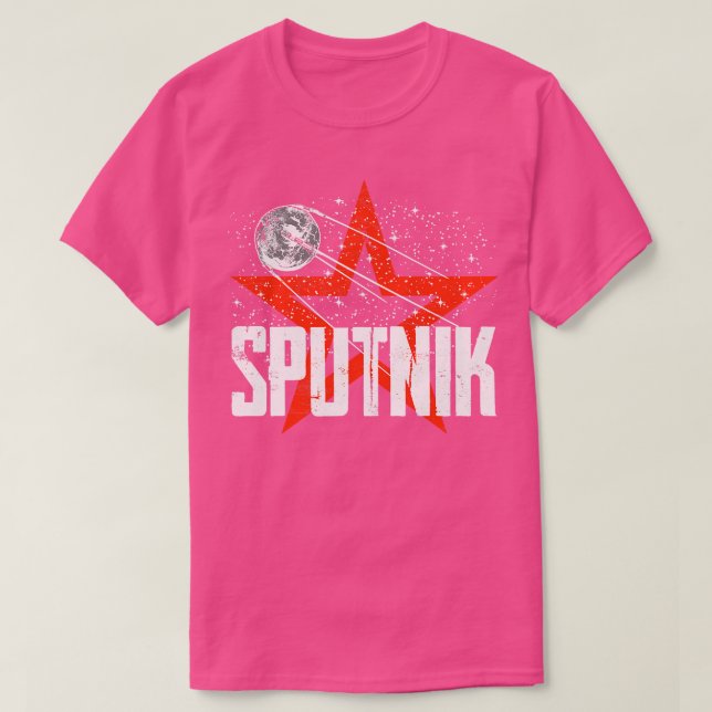 Sputnik 1 SatellitSovjetunionen 1957 9 T Shirt (Design framsida)
