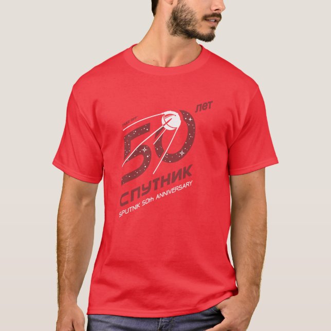 Sputnik 50th anniversary tee (Framsida)