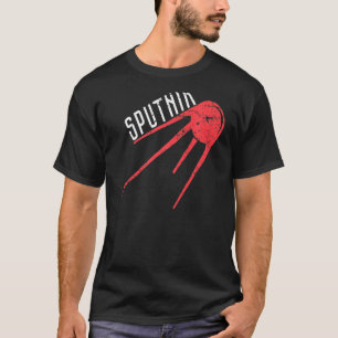 Sputnik Cccp Propaganda Space T Shirt