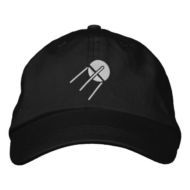 Sputnik Hat Broderad Keps (Framsida)